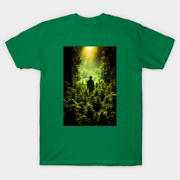 Weed Heaven T-Shirt by Butterfly Venom